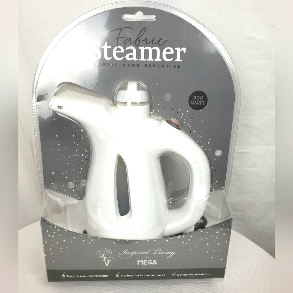 Mesa Fabric Handheld Steamer White 800 Watt